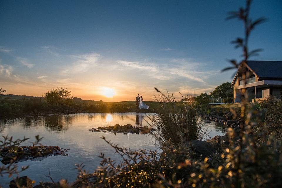 Lochside House Sunset