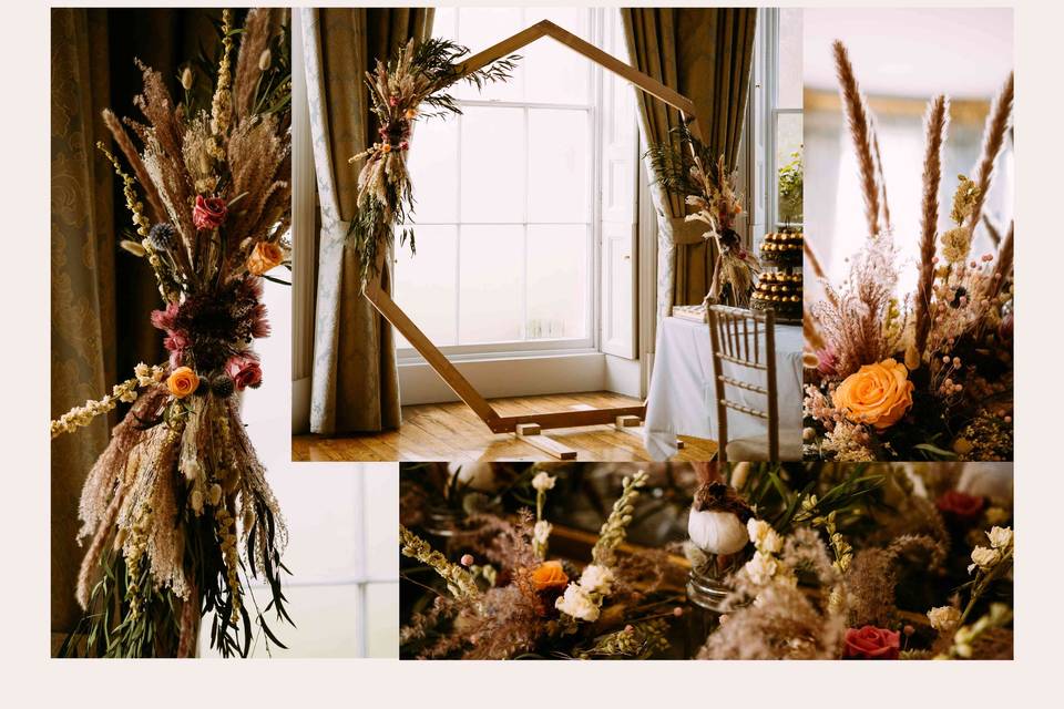 Swags & table decor