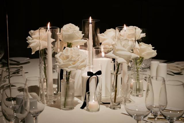 Bud vases & Candles