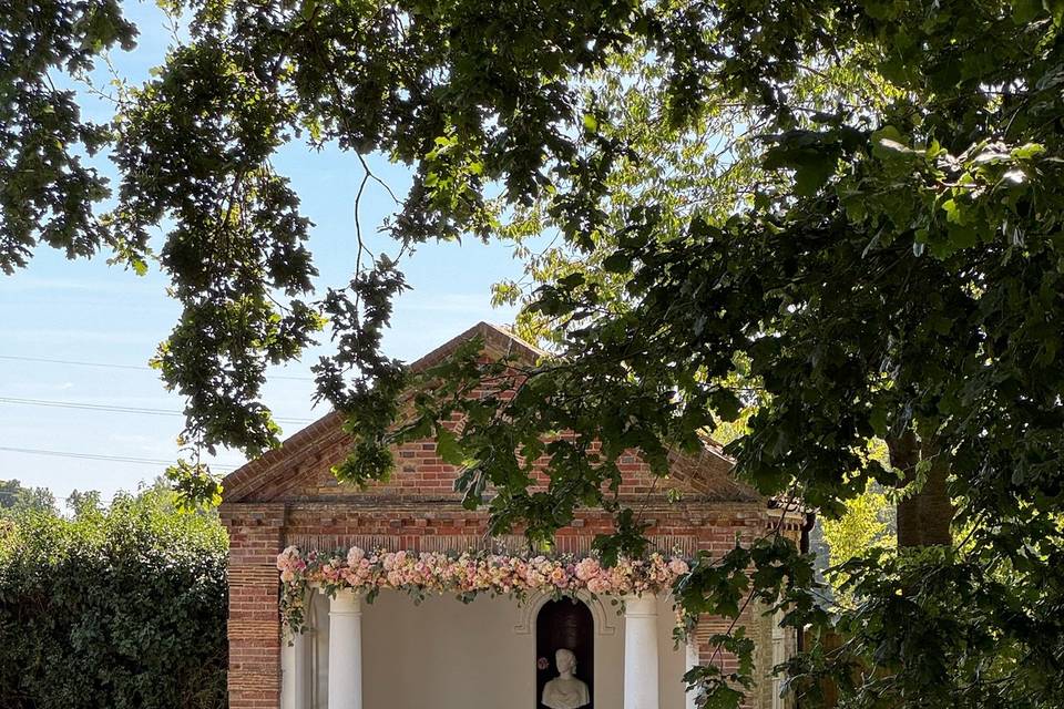 Whimsical temple