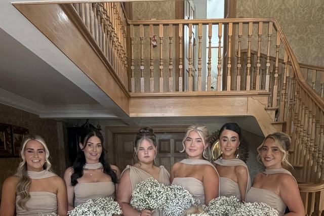 Beautiful bridesmaids
