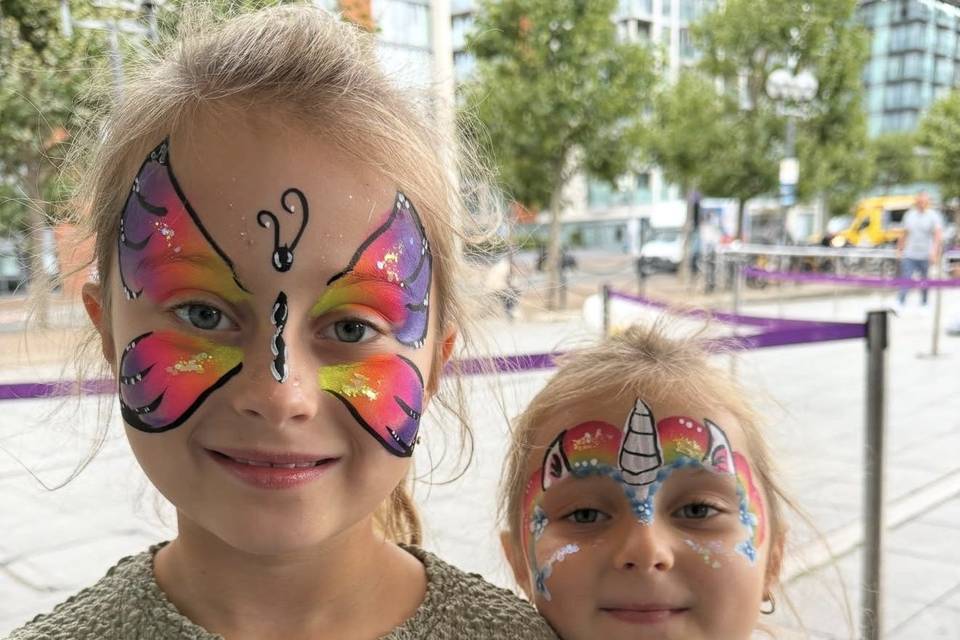 Butterfly & unicorns