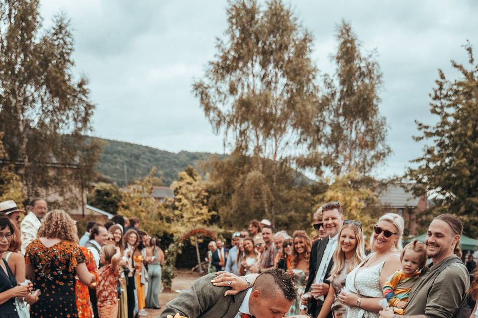 Festival wedding
