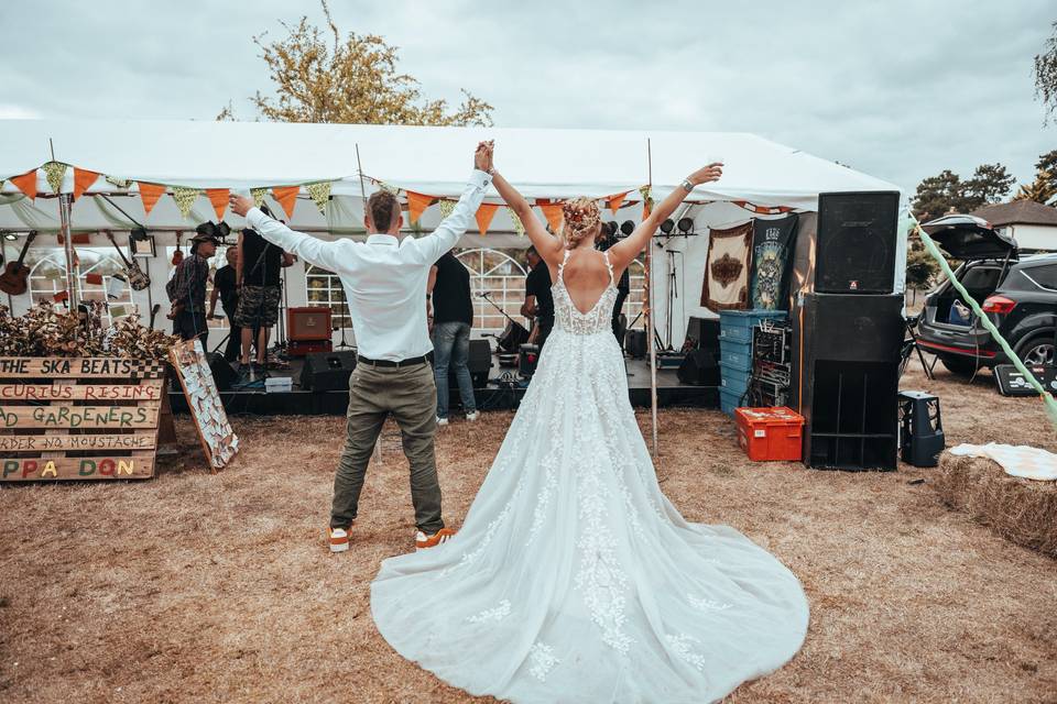 Festival wedding