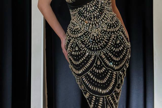 Black Off Shoulder Dress