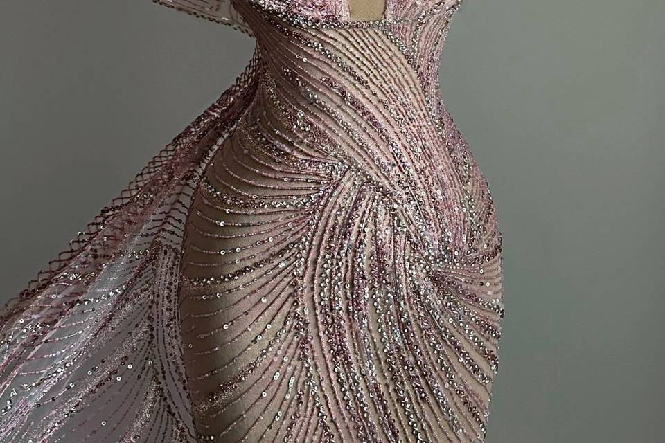 Beaded Mermaid Dress
