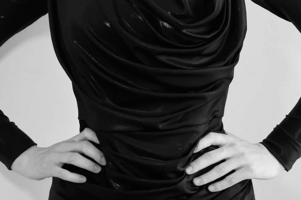 Black Dress With Sleeves