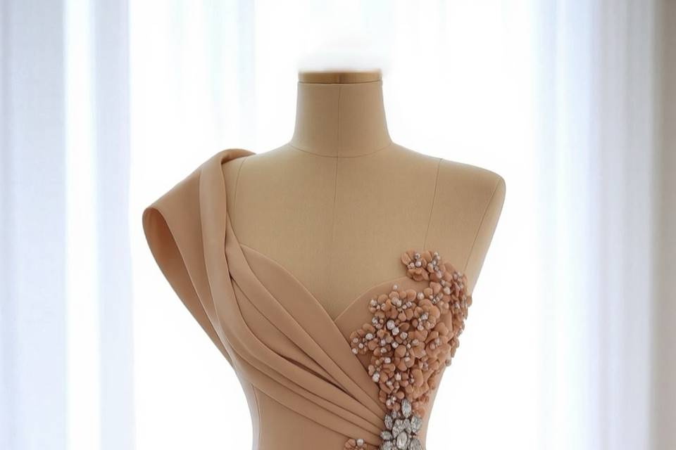 One Shoulder Gown