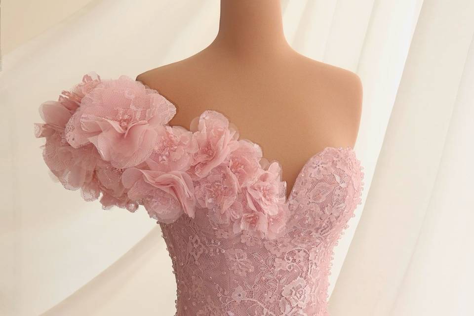 3D Floral Dress
