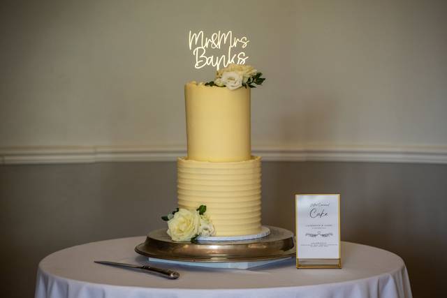 Two-Tier fully covered cake
