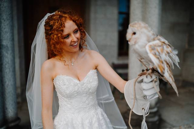 Owl Wedding Dress