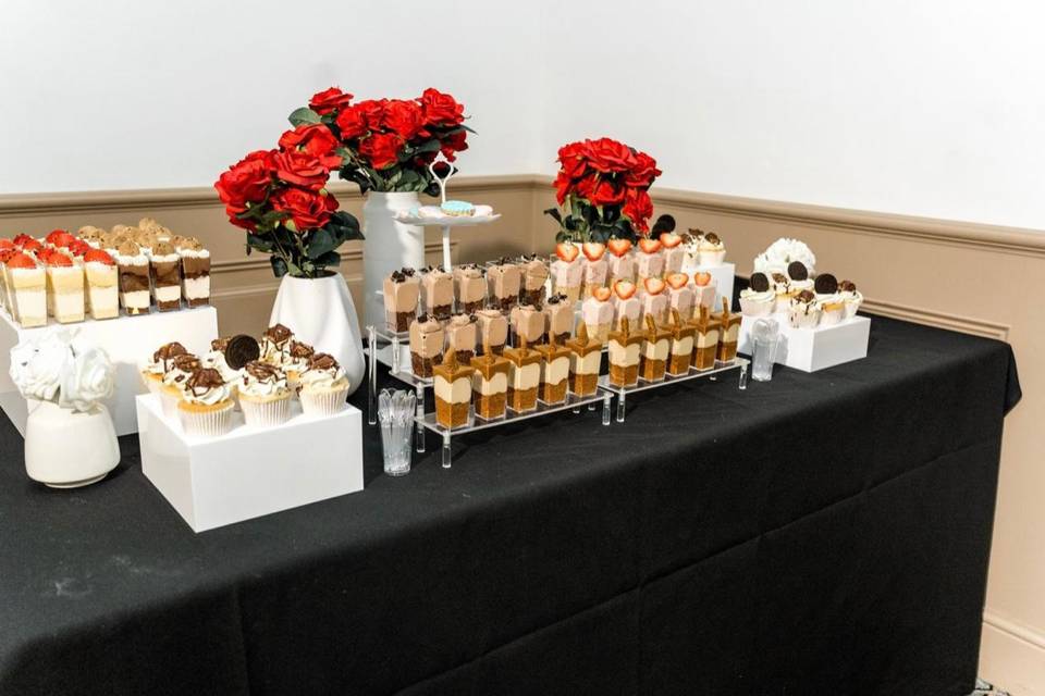 Dessert table