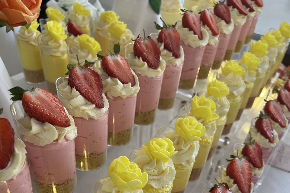 Cheesecake shots