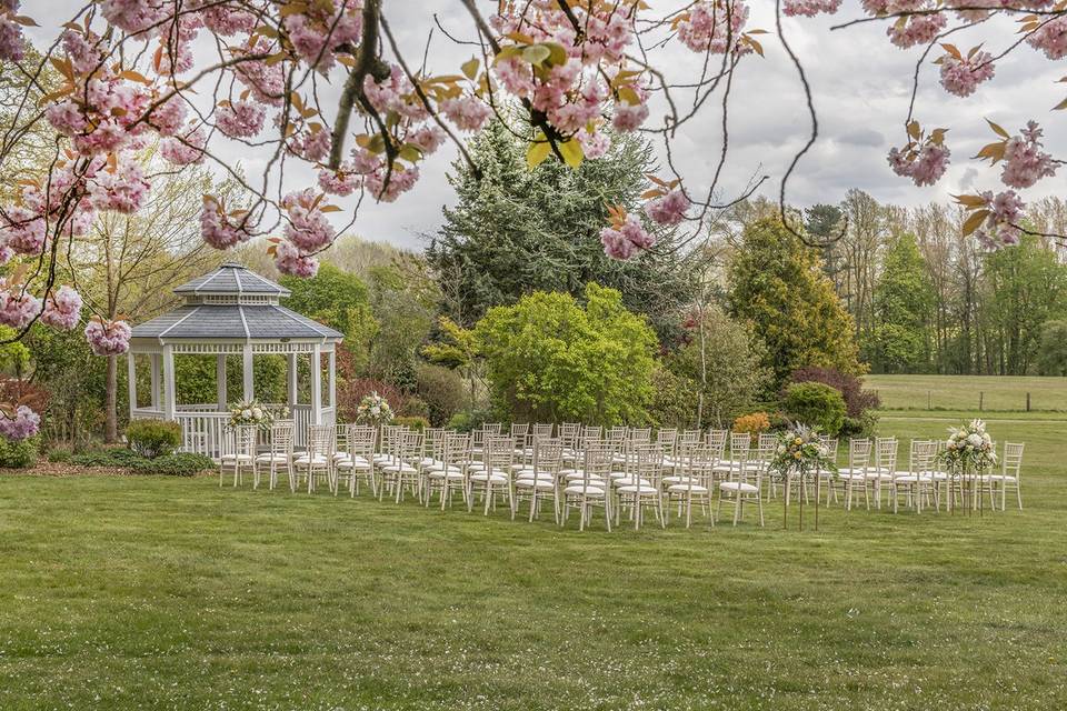 Outdoor ceremony