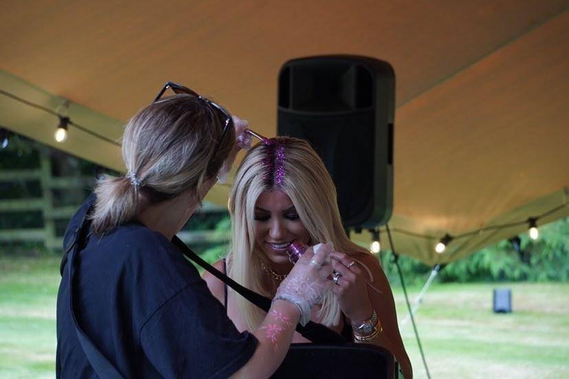 Festival hair