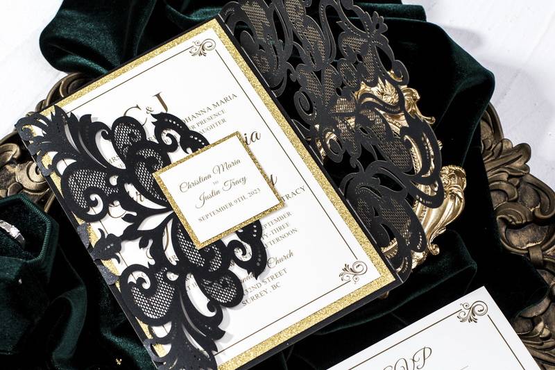 Laser Cut Invite