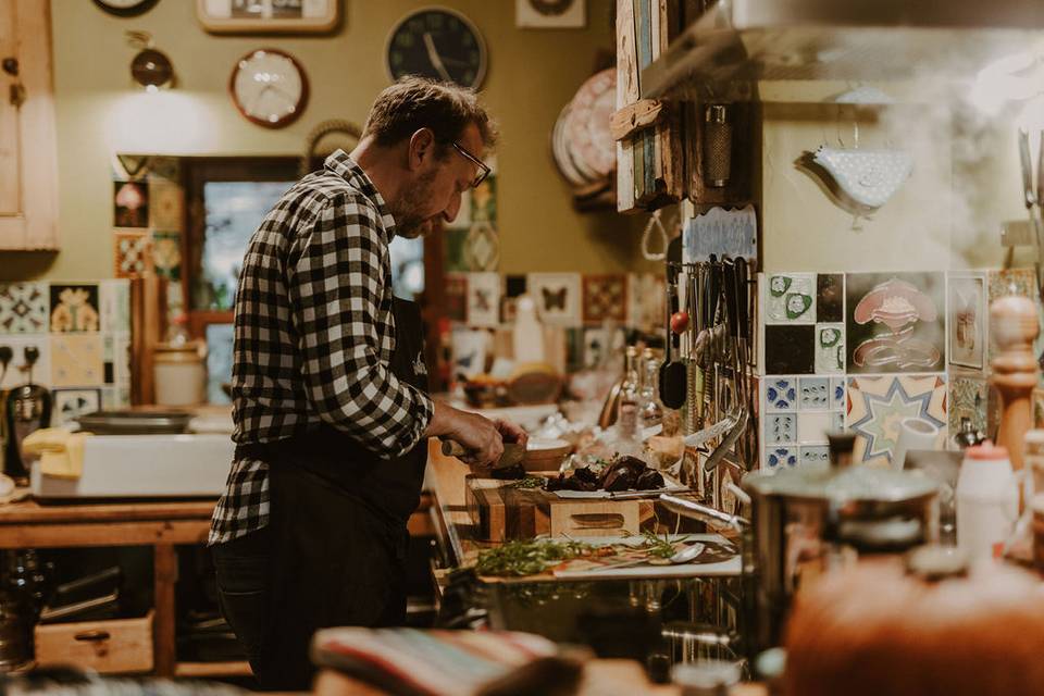 Jamie in the kitchen