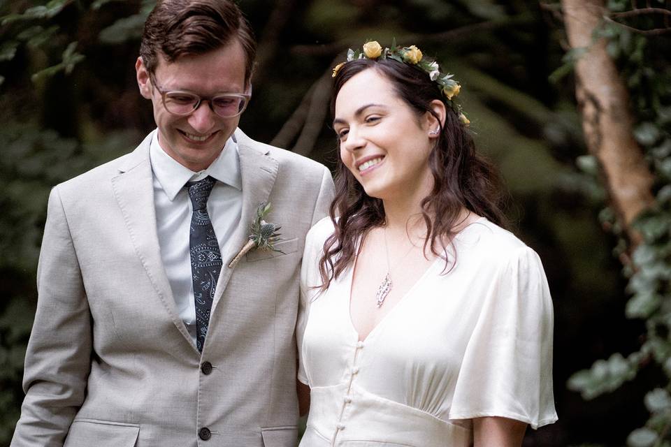 Emily and Mark's elopement