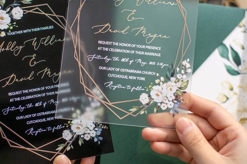 Acrylic Invitation