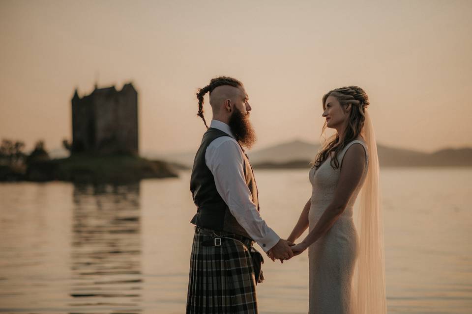 Erin  David's elopement