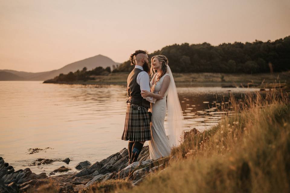 Erin  David's elopement