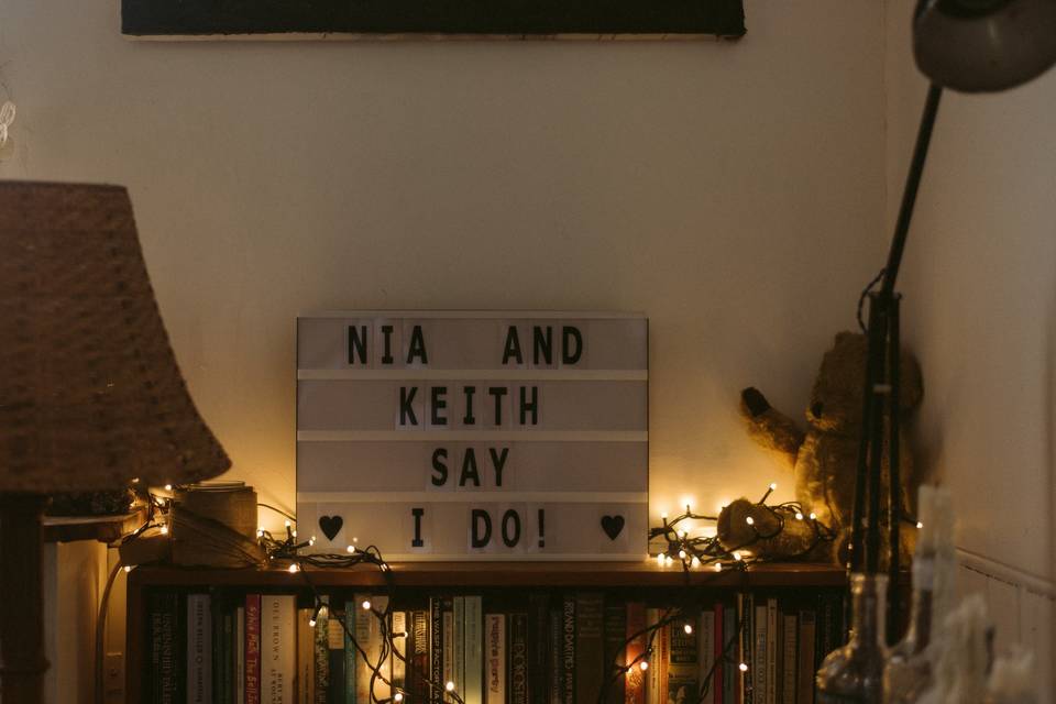 Nia & Keith's wedding