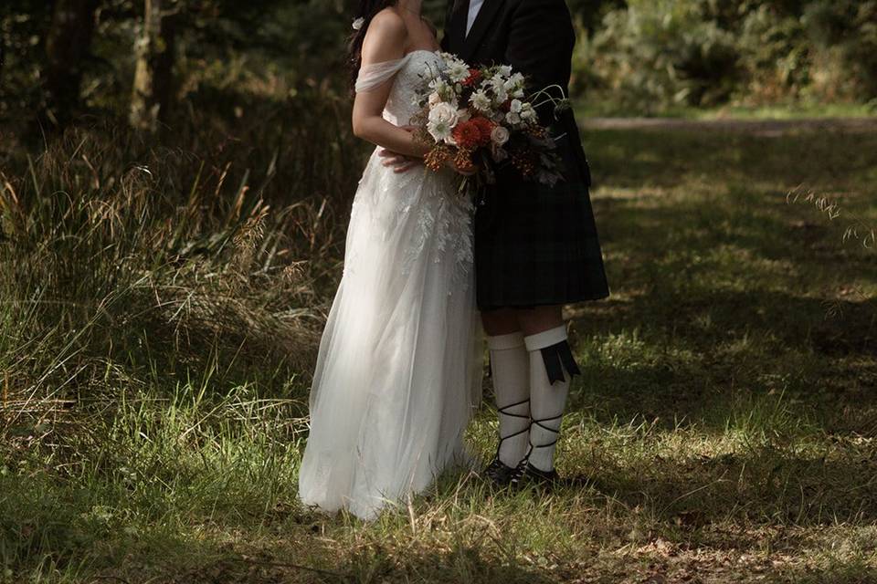 Sorcha and Callum's wedding