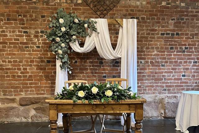 Ceremony florals