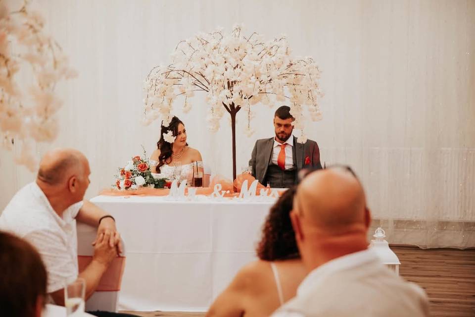 Top table