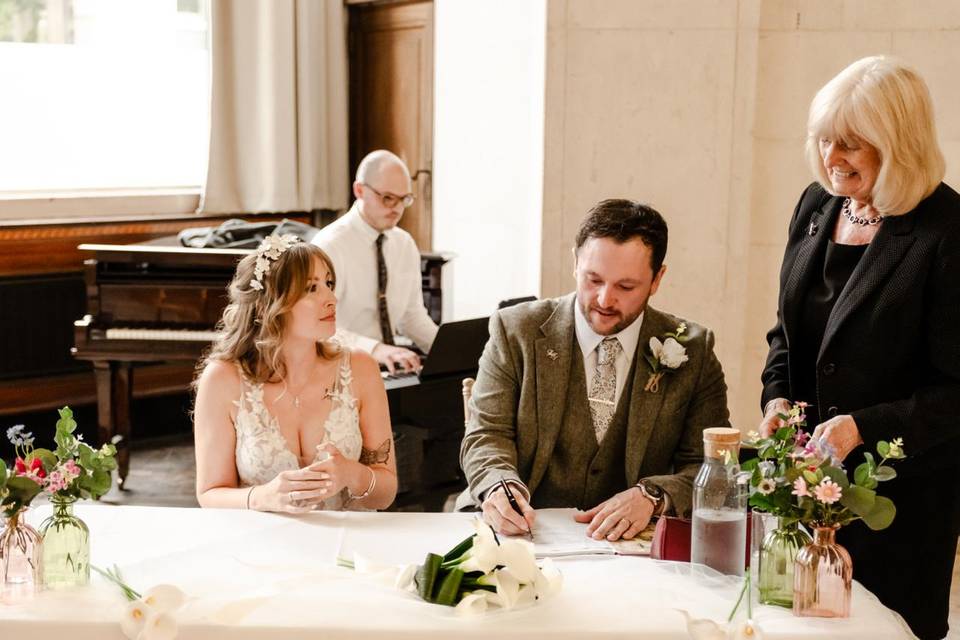 Signing