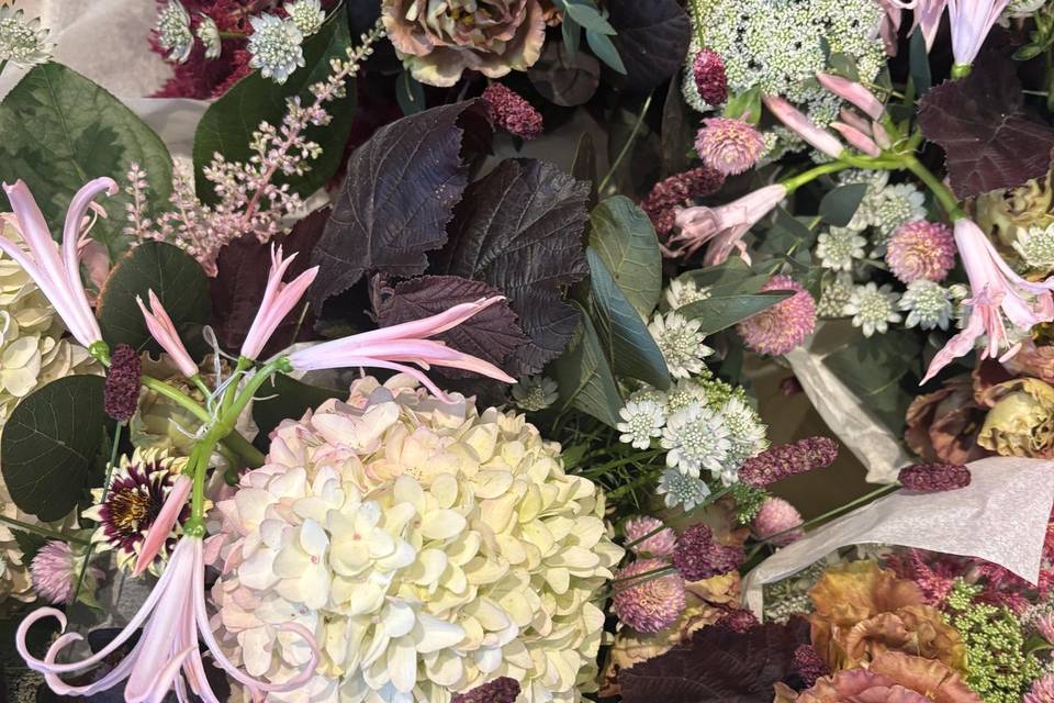 Warm Autumnal Bouquets