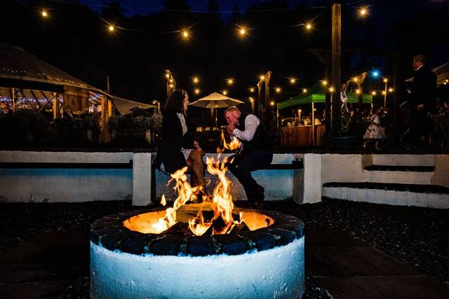 Fire pit warmth