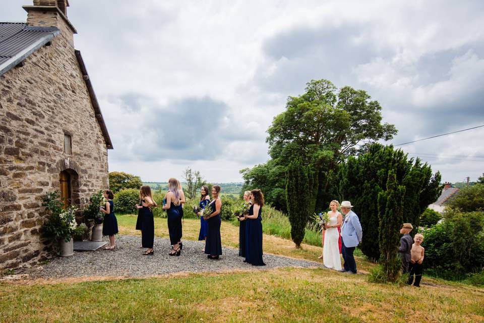 Waiting to say I do