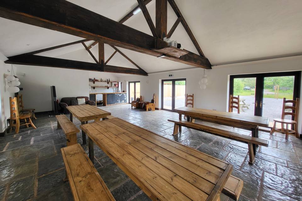 Exposed beams