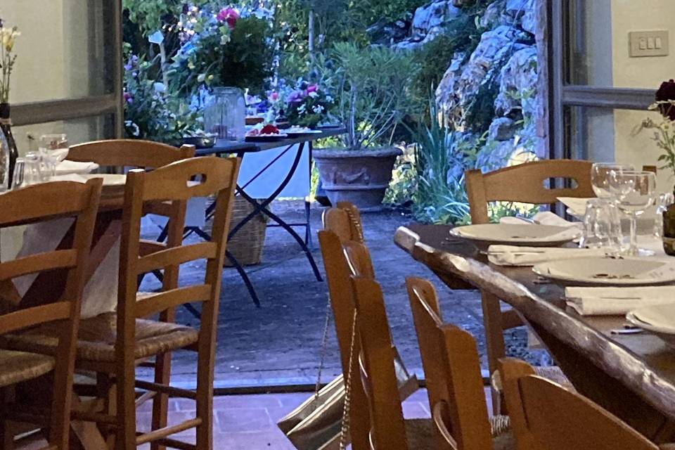 Scogliera dal salone