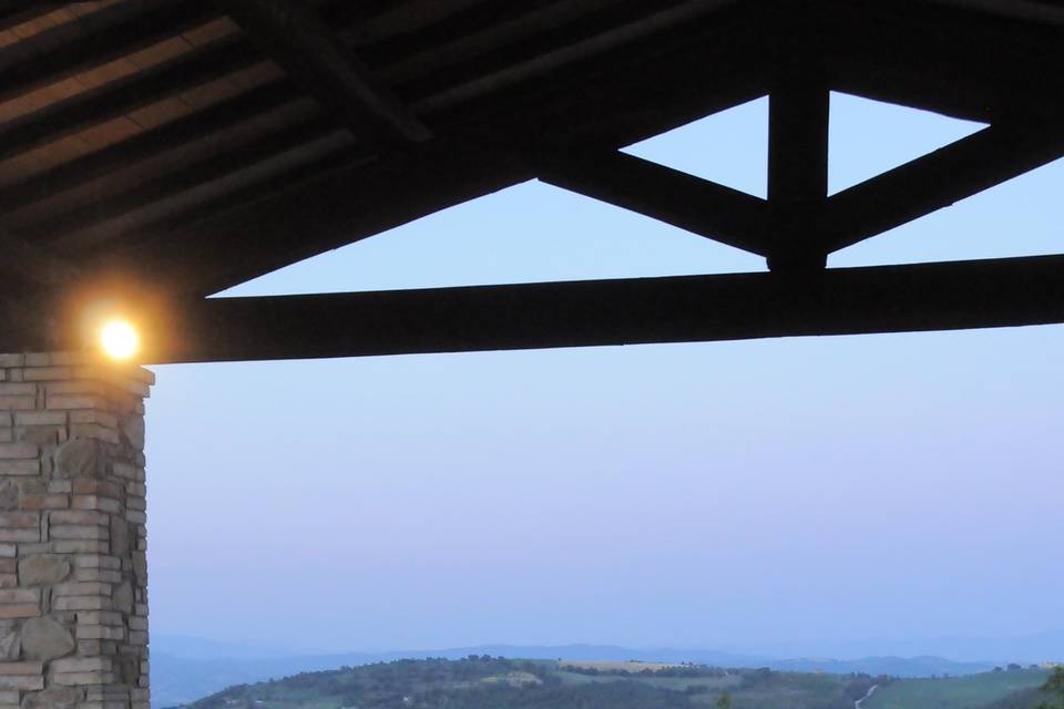 Tavolata sotto ilportico