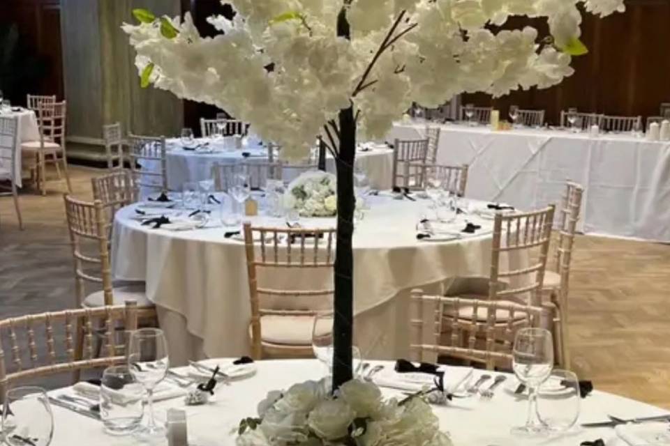 8x Blossom Tree Centrepieces