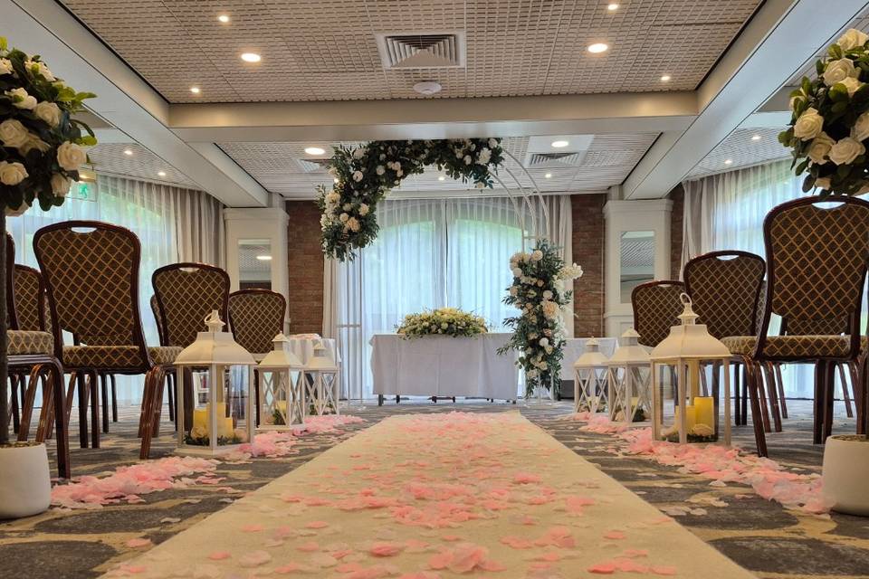 Ceremony setup 07/06/25