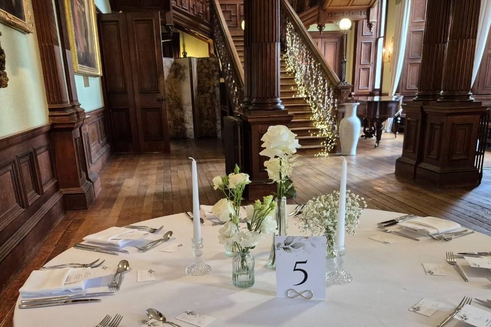 DIY setup, Sandon Hall