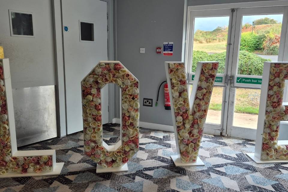 Floral Love Letters