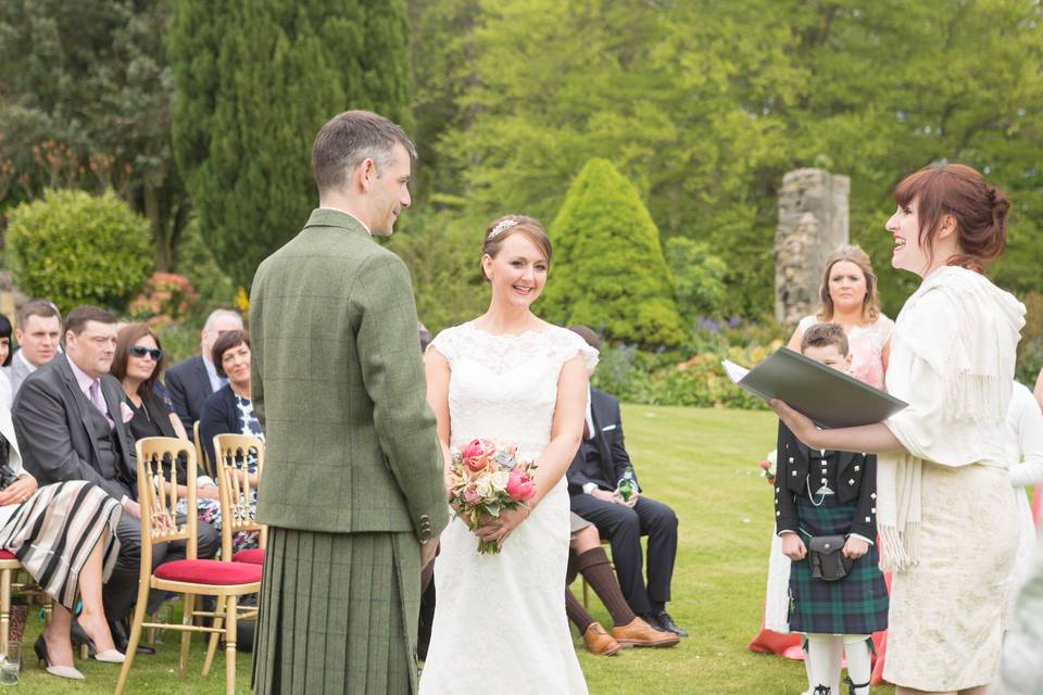 Craigsanqhuar House wedding