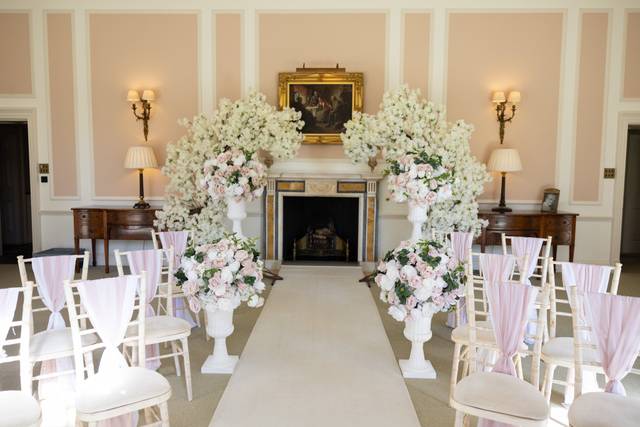 Wedding styling bowcliffe hall