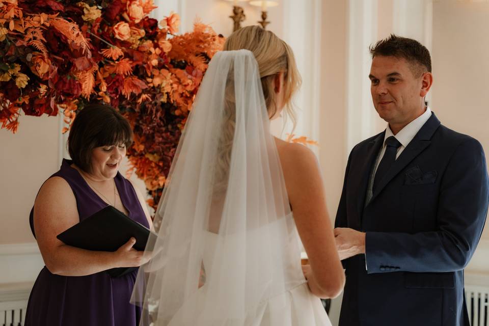 Bowcliffe Hall wedding styling