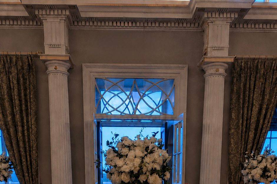 Hazlewood Castle wedding style