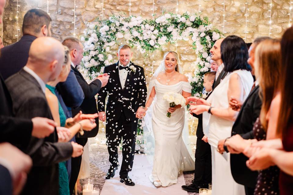 Coniston Hotel wedding decor