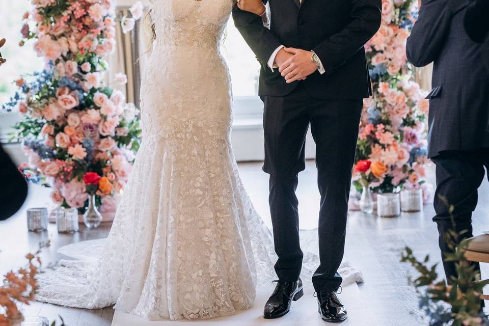 Rushpool Hall wedding styling