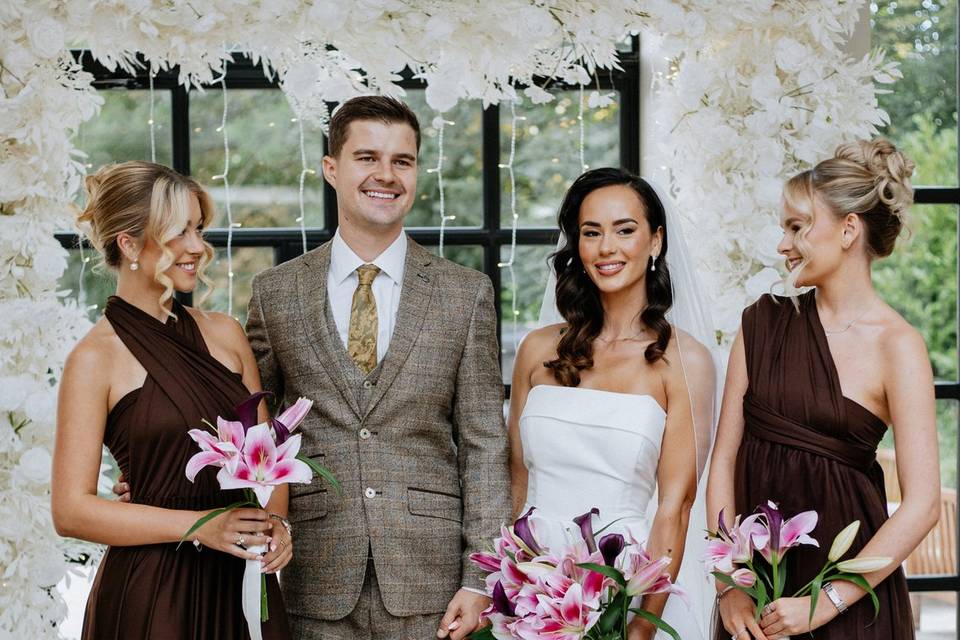 Woodlands Hotel wedding style