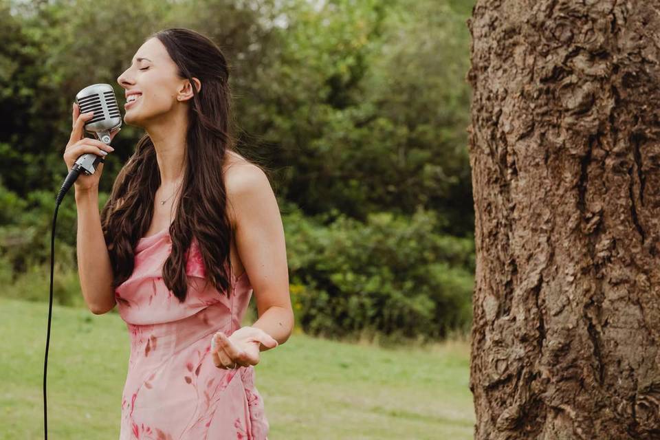 Singing at Highley Manor
