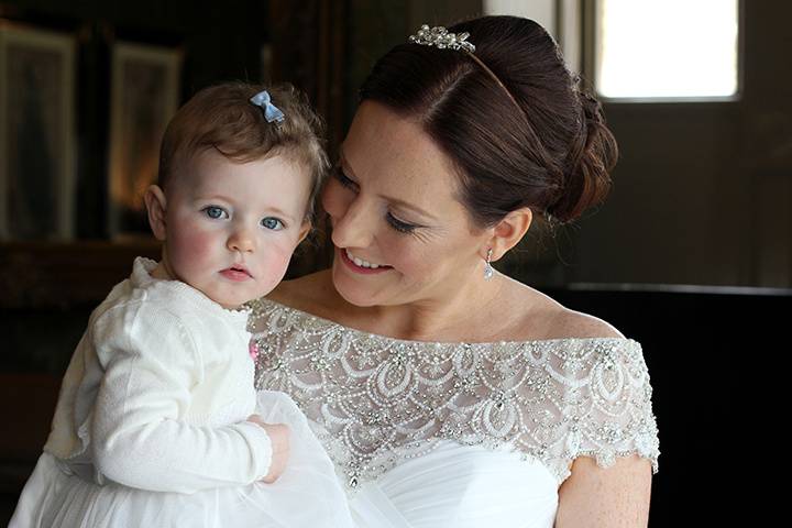 Bride & Flowergirl