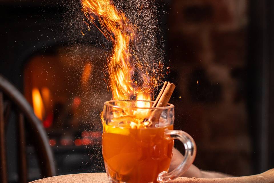 Spiced and fiery cocktails